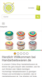 Mobile Screenshot of handarbeitswaren.de